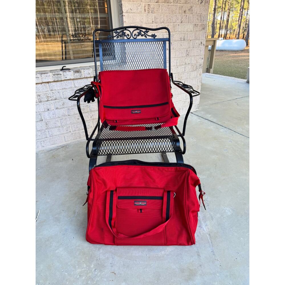 Ralph Lauren Polo Sport 2pc Luggage Set